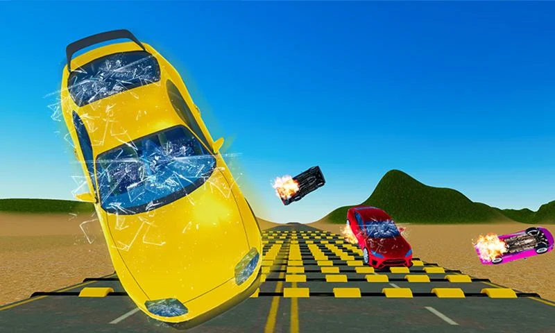 Car Crash: Car Driving Test 3D Screenshot 4