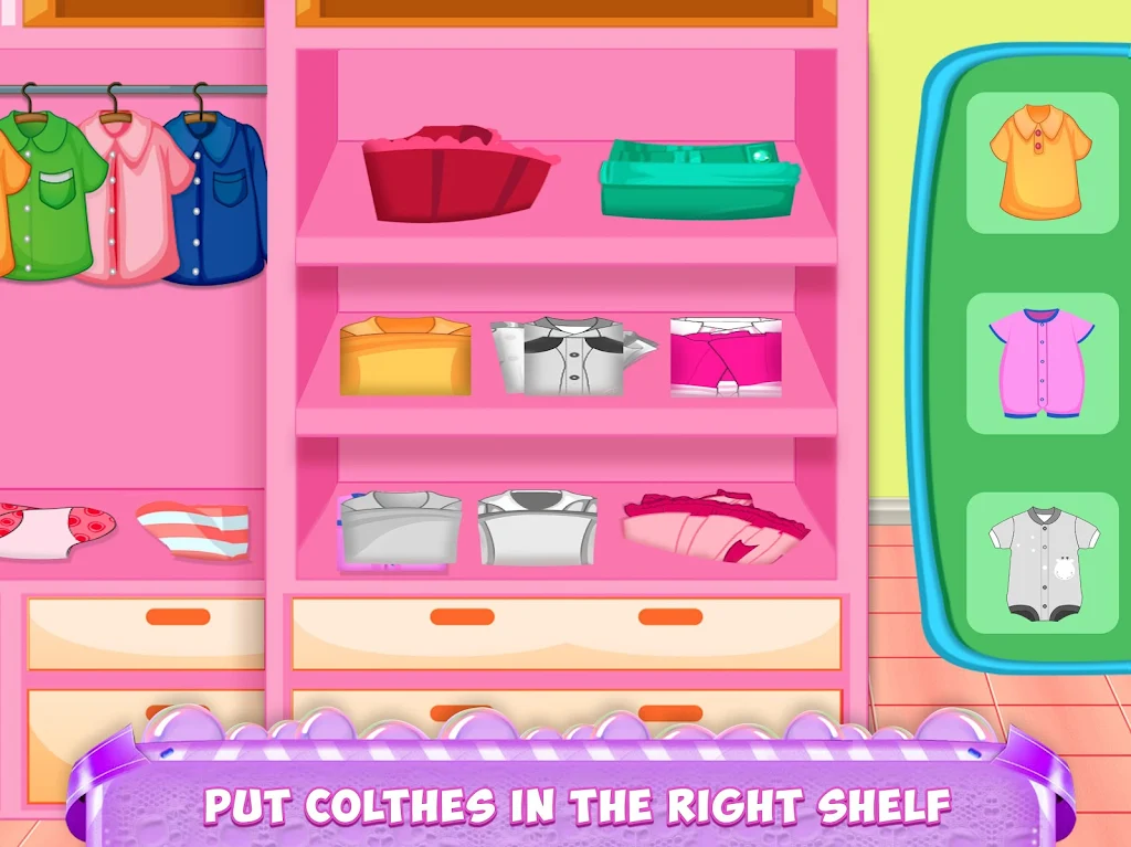 Mother Baby Care Laundry Day Screenshot 4