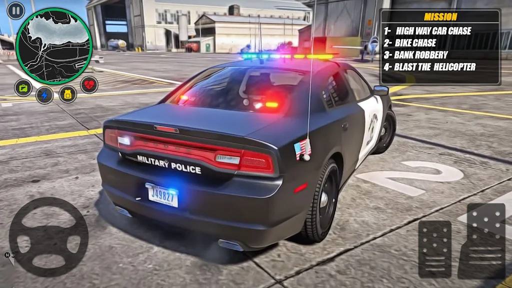 Police Car Chase Criminal Game Screenshot 2