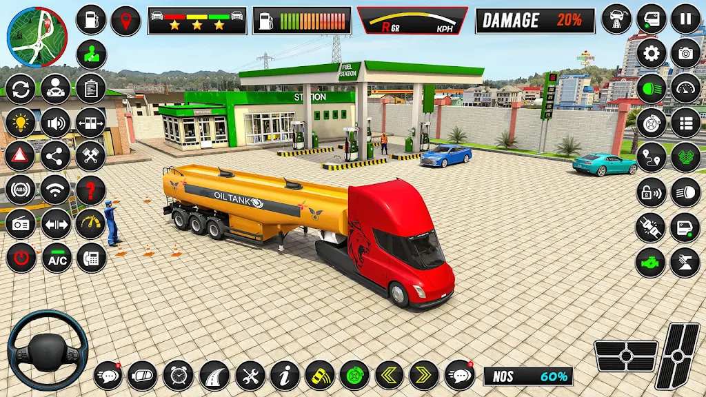 Oil Tanker Euro Truck Games 3D Screenshot 4