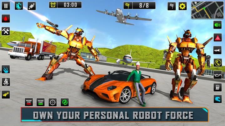 Car Robot Transforming Game Screenshot 5