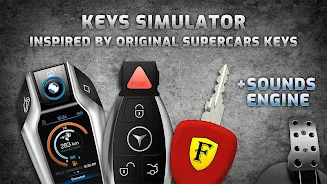 Keys simulator and cars sounds Screenshot 1