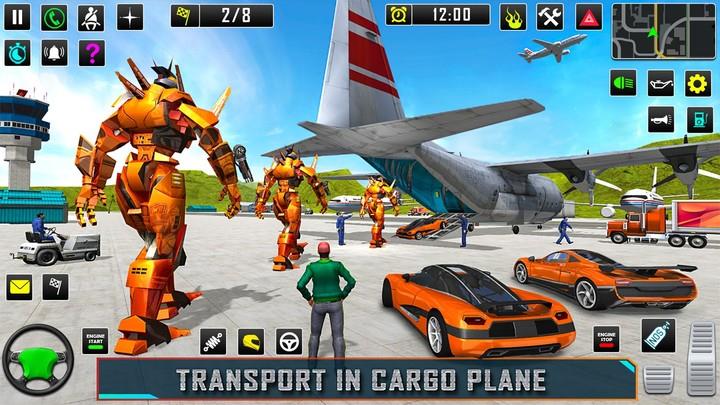 Car Robot Transforming Game Screenshot 3