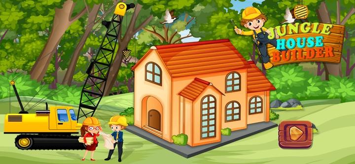 Jungle House Builder Games Screenshot 1