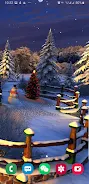 Christmas Winter Snow Night Screenshot 4