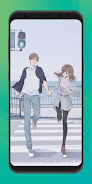 Anime Couple Wallpaper HD 4K Screenshot 4