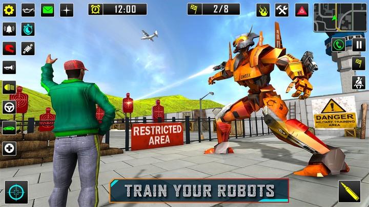 Car Robot Transforming Game Screenshot 2
