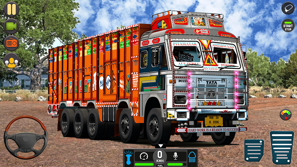 Indian Cargo Truck Game 3D Screenshot 4