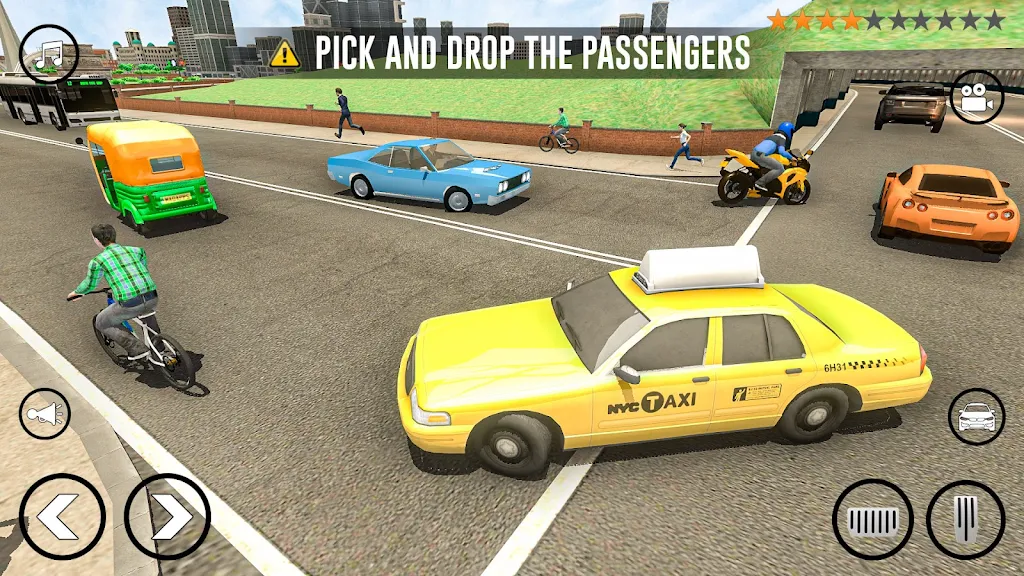 City Passenger Taxi Game Screenshot 2