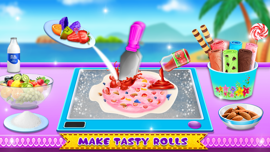 Diy Ice Cream Roll Cone Maker Screenshot 2