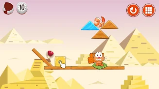 Hungry cat: physics puzzle Screenshot 4