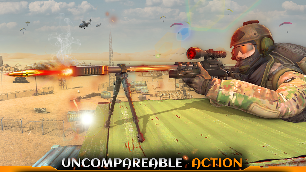 WW2 Sniper Gun Simulator Games Screenshot 2