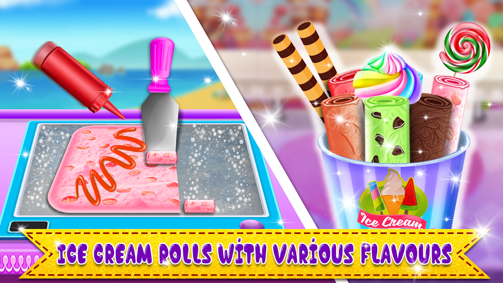 Diy Ice Cream Roll Cone Maker Screenshot 3