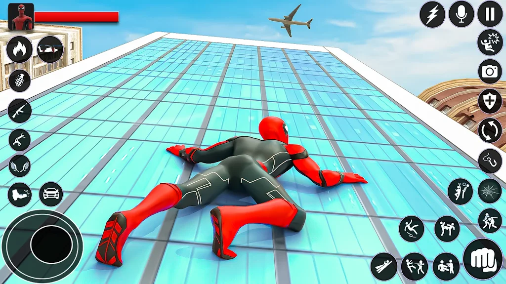 Spider Fighter Rope Hero City Screenshot 2
