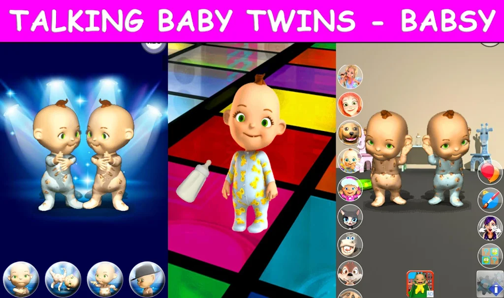 Talking Baby Twins - Babsy Screenshot 4