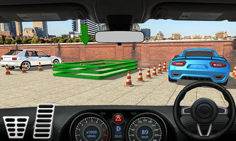 Car Parking Jam Driving Test Screenshot 4