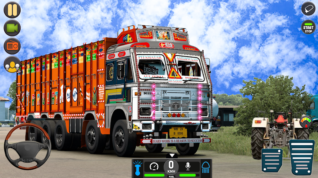Indian Cargo Truck Game 3D Screenshot 1