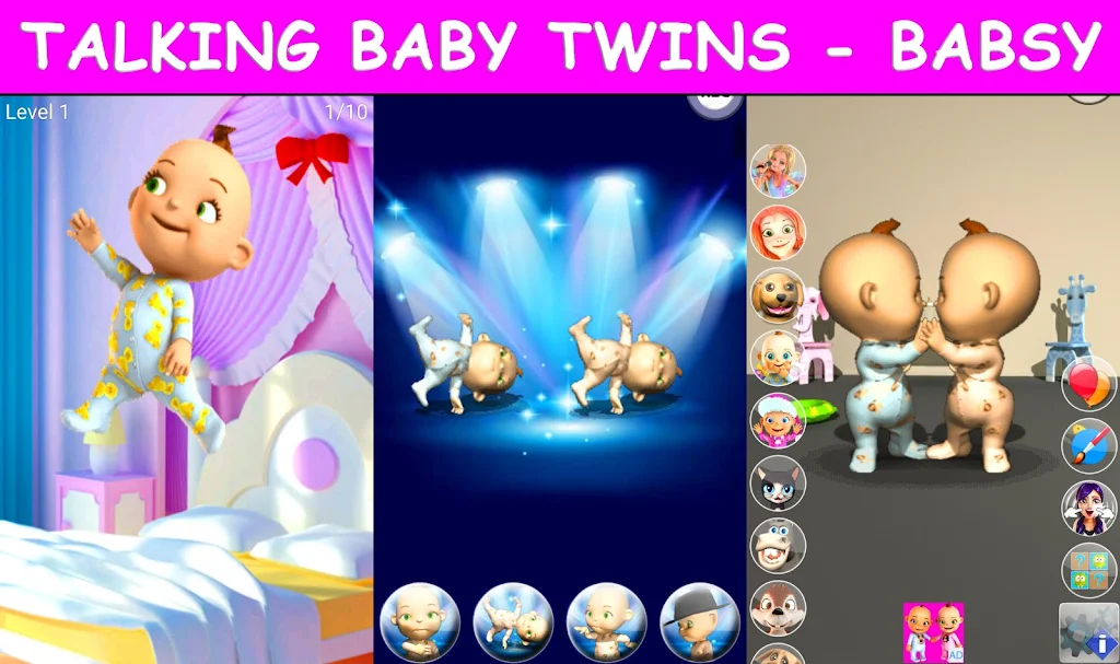 Talking Baby Twins - Babsy Screenshot 3