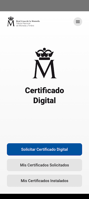 Certificado digital FNMT Screenshot 1