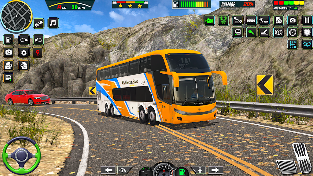 City Bus Driving Bus Game 3D Screenshot 1