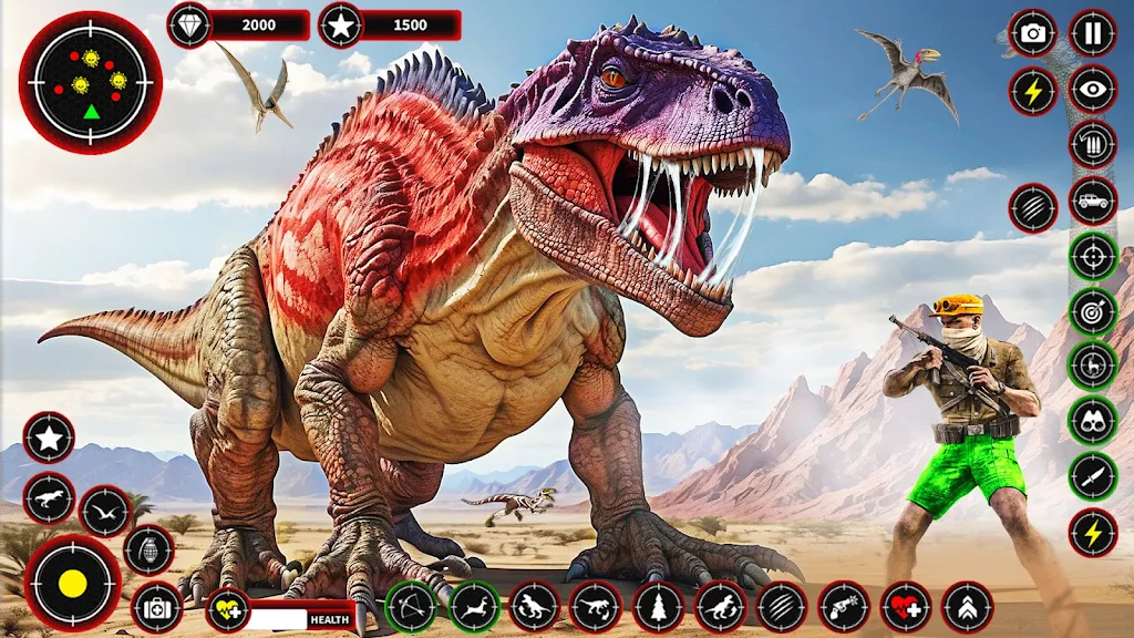 Wild Dino Shooting Hunter Game Screenshot 2