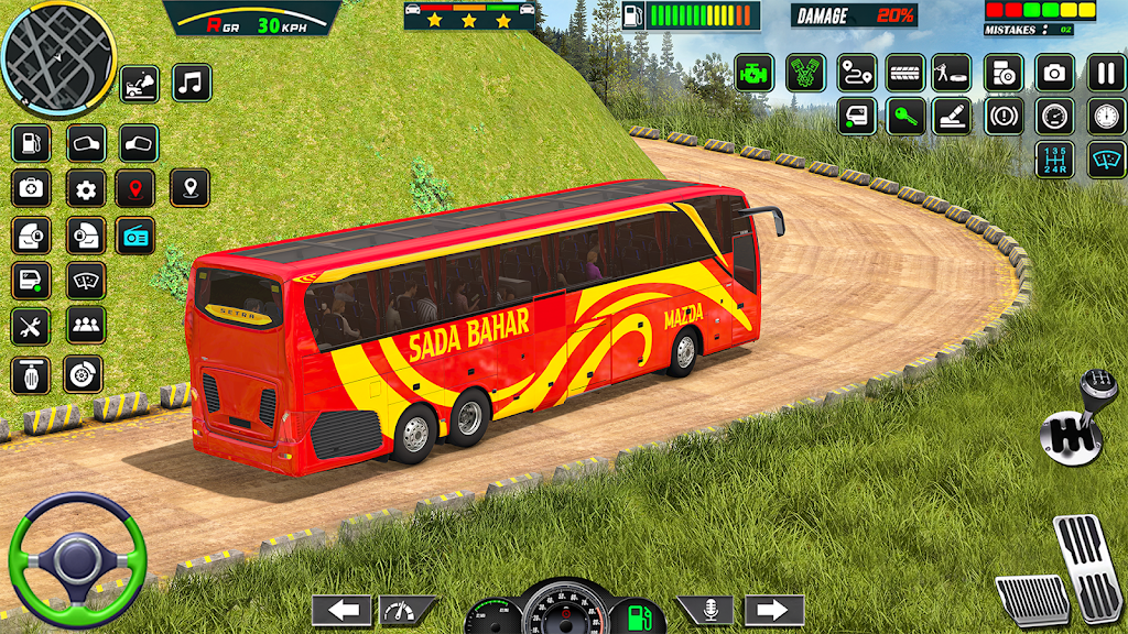 City Bus Driving Bus Game 3D Screenshot 2