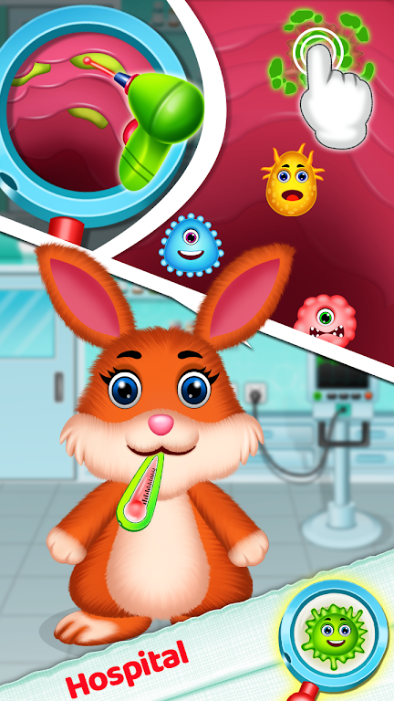 Pet Doctor Daycare Game Screenshot 2