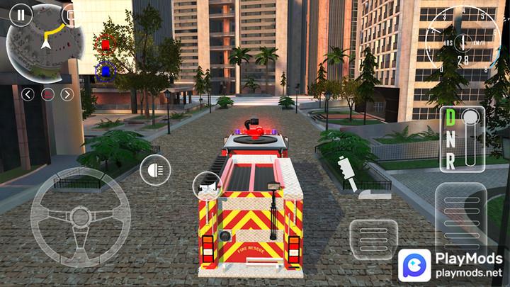 Fire Truck Simulator 2023 Screenshot 1
