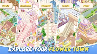 Merge Bloom - Flower Town Screenshot 4