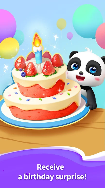 Talking Baby Panda-Virtual Pet Screenshot 1