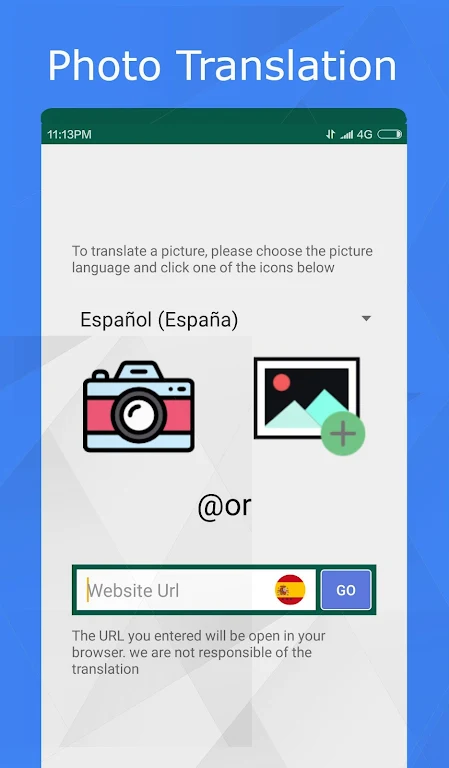 Photo Translator - Text & Web Screenshot 3