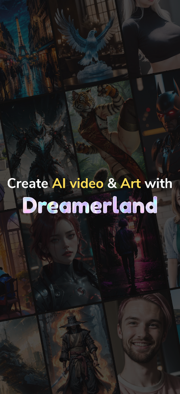 Dreamerland AI Art Generator Screenshot 3
