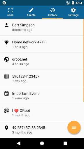 QRbot: QR & barcode reader Screenshot 39