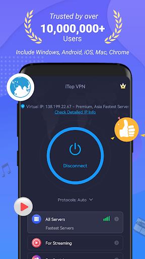 iTop VPN: Proxy & Game Booster Screenshot 3