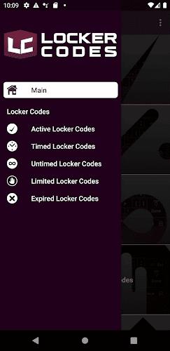 Locker Codes Screenshot 1