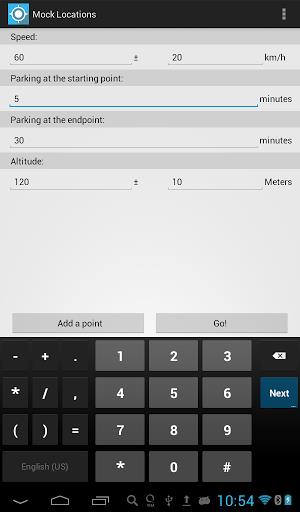 Mock Locations (fake GPS path) Screenshot 9