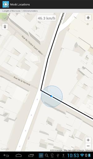 Mock Locations (fake GPS path) Screenshot 5