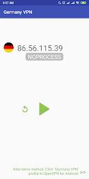 Germany VPN-Plugin for OpenVPN Screenshot 1