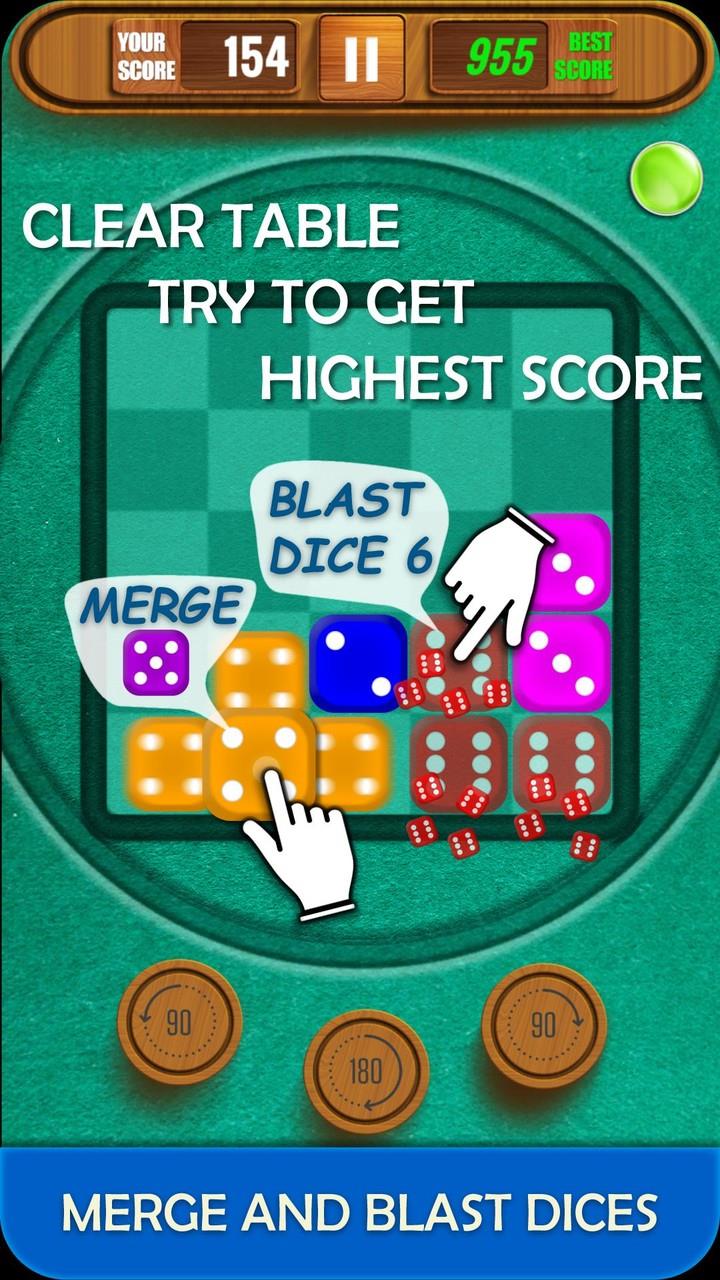 Dice Merge And Blast Puzzle Screenshot 3