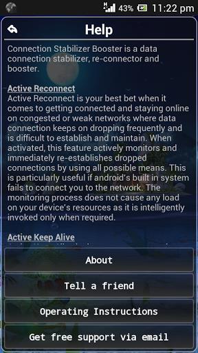 Connection Stabilizer Booster Screenshot 8