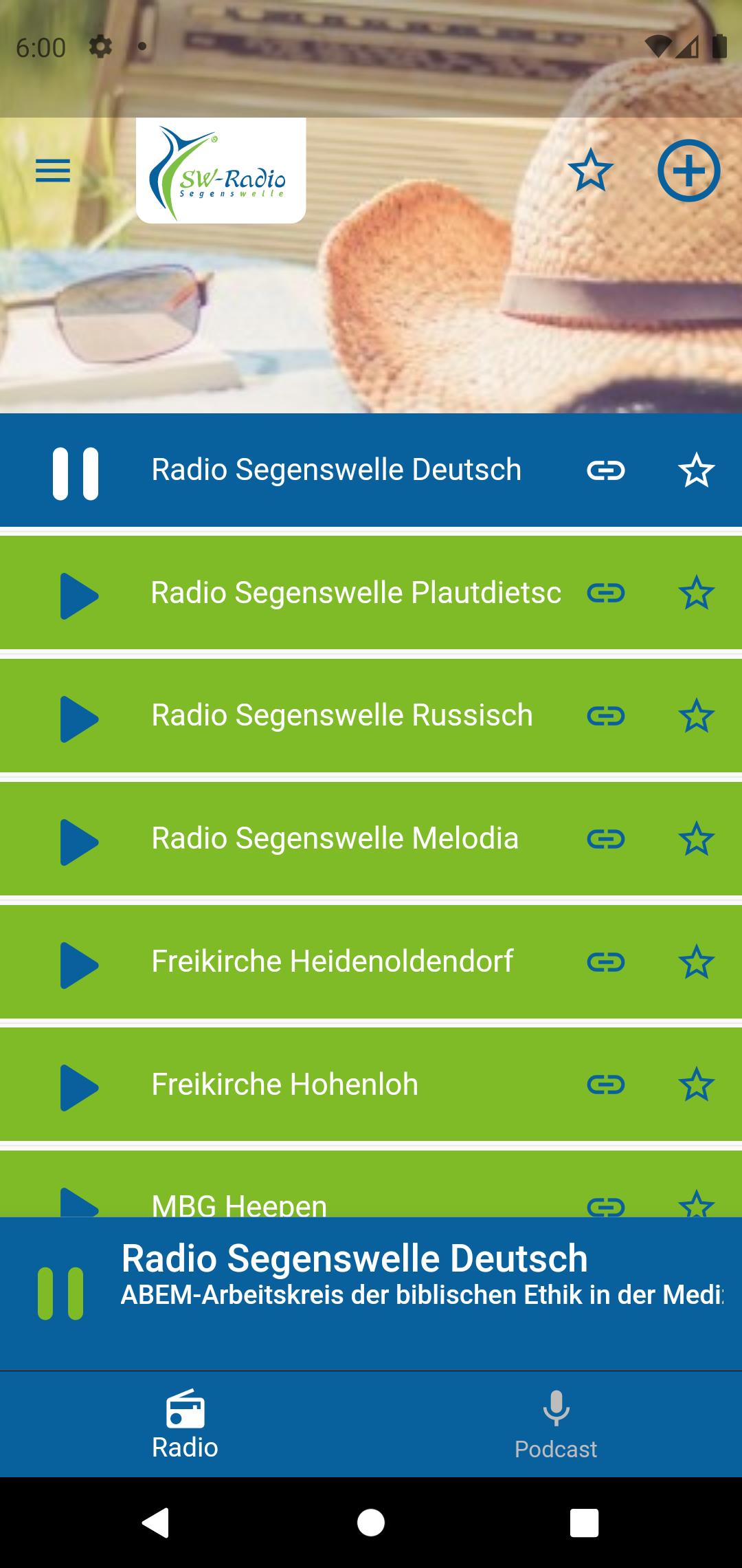 Radio Segenswelle Screenshot 1