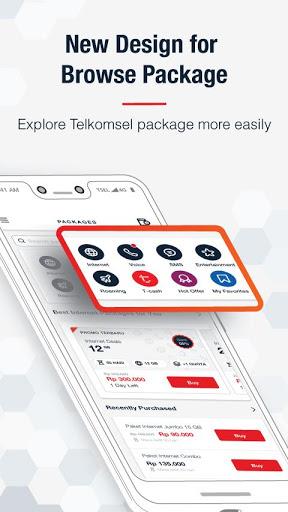 MyTelkomsel - Buy Package Screenshot 134