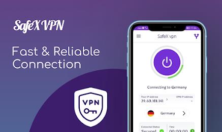 SafeX VPN - Fast VPN Proxy Screenshot 1
