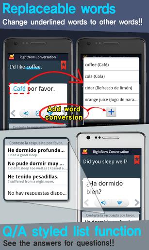 RightNow Spanish Conversation Screenshot 7