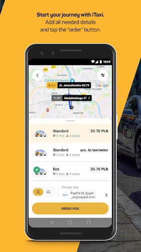 iTaxi - the taxi app Screenshot 4