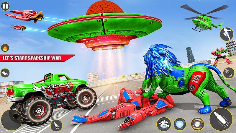 Spaceship Robot Transform Game Screenshot 12