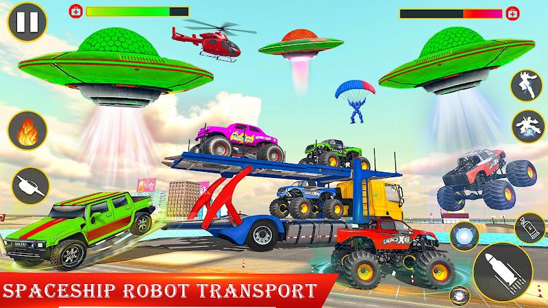 Spaceship Robot Transform Game Screenshot 11
