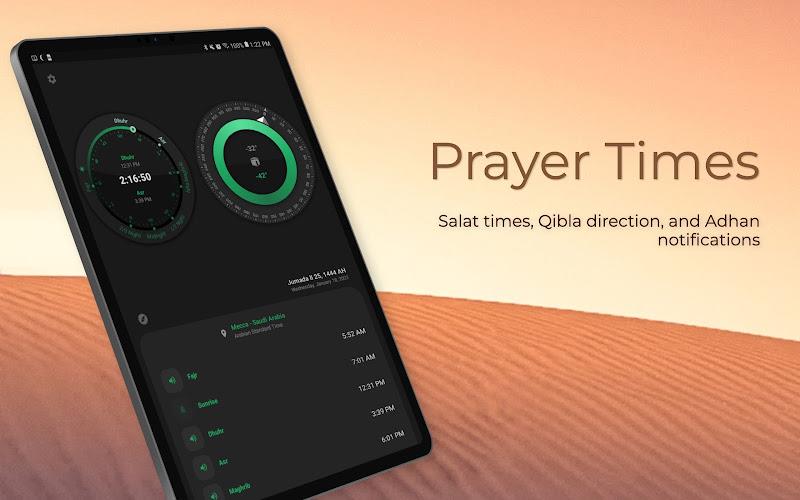 Prayer Times - Qibla & Salah Screenshot 9