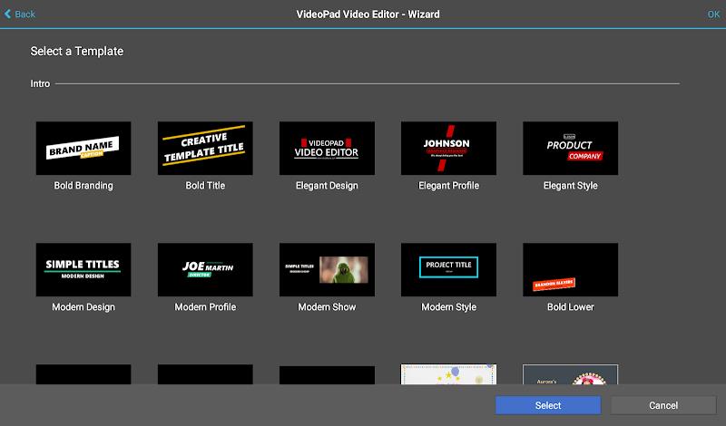 VideoPad Video Editor Screenshot 10