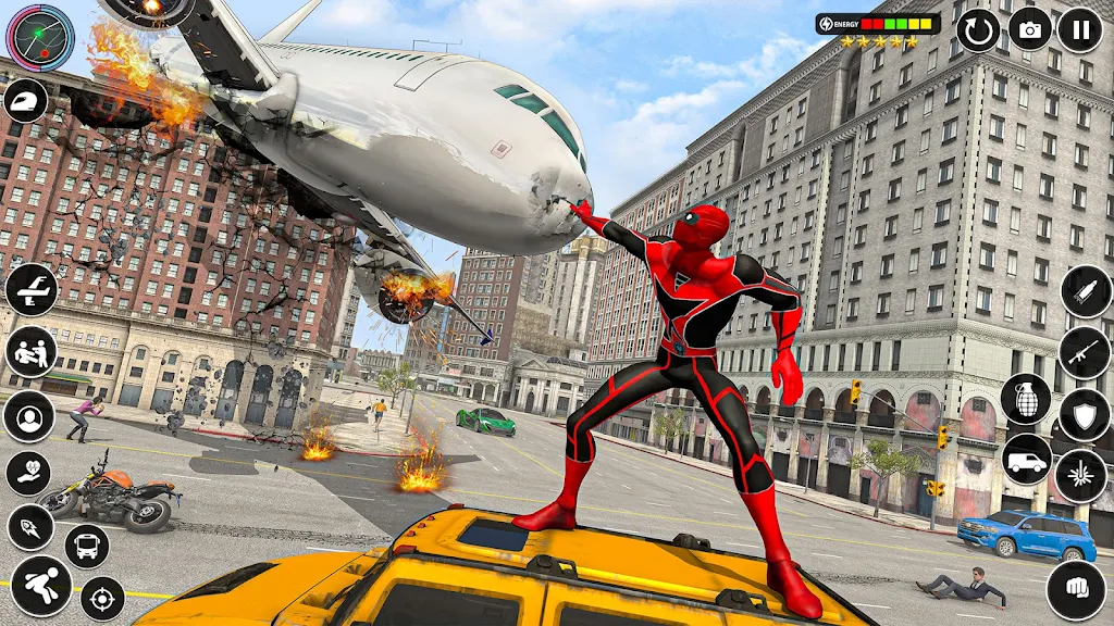 Spider Rope Games - Crime Hero Screenshot 2